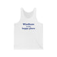 Windham is My Happy Place Unisex Jersey Tank Top