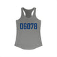 06078 Suffield Connecticut Zip Code Women's Ideal Racerback Tank Top