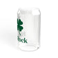 I Clover Black Rock Sipper Glass, 16oz