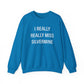 I Really Really Miss Silvermine Unisex Heavy Blend™ Crewneck Sweatshirt