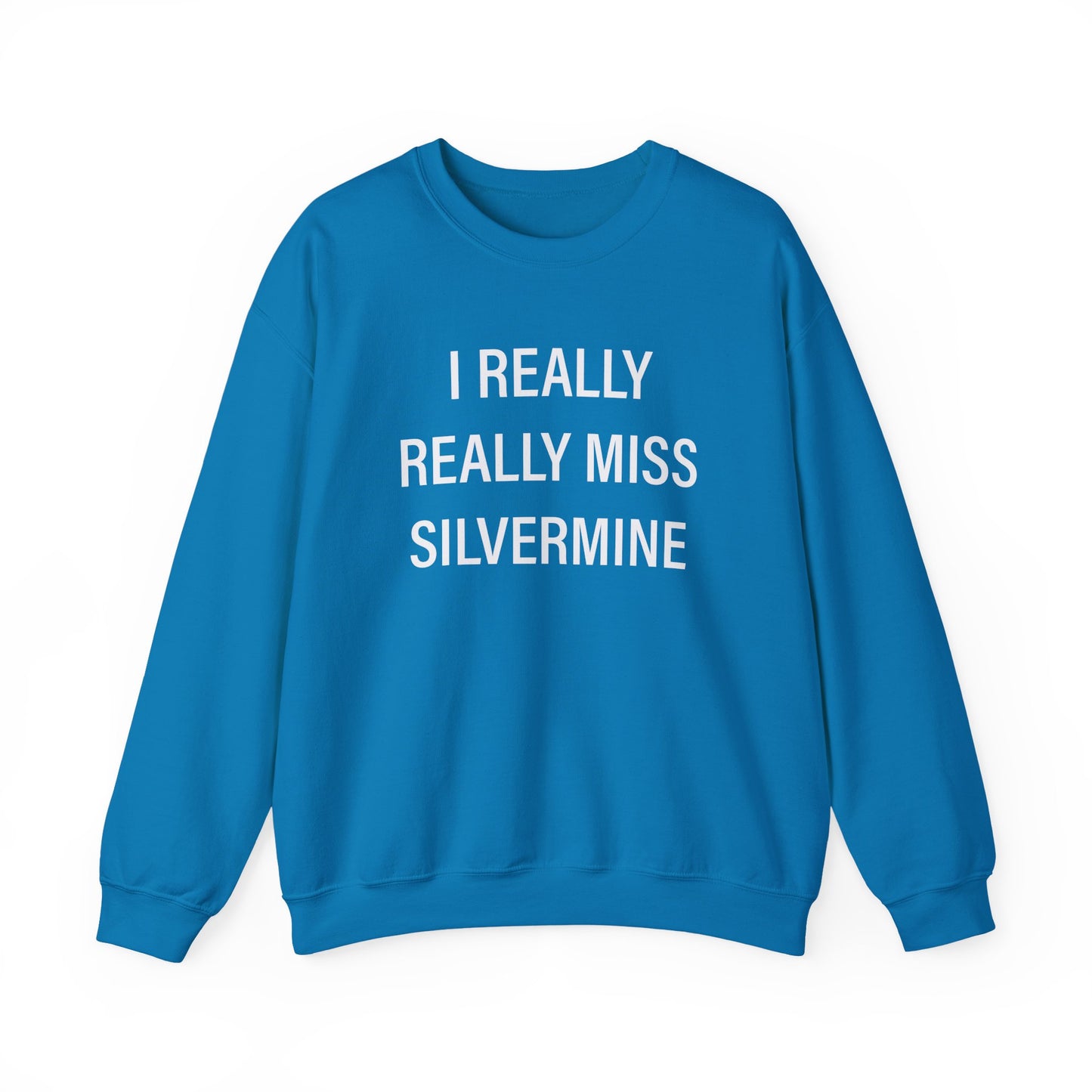 I Really Really Miss Silvermine Unisex Heavy Blend™ Crewneck Sweatshirt