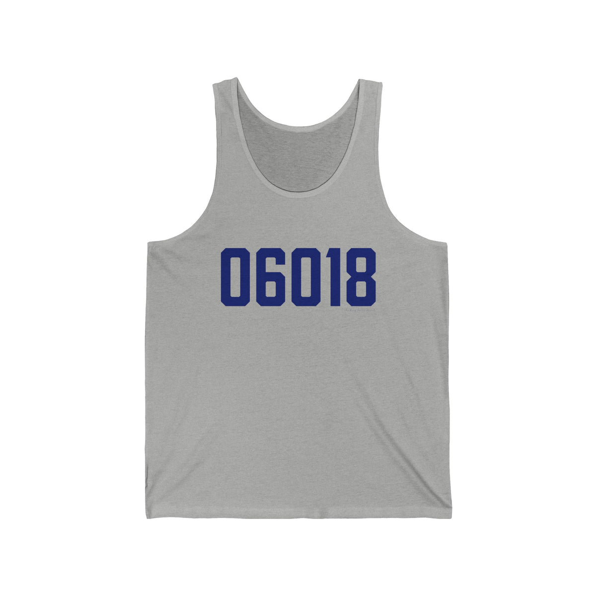 06018 North Canaan Connecticut Zip Code Unisex Jersey Tank Top
