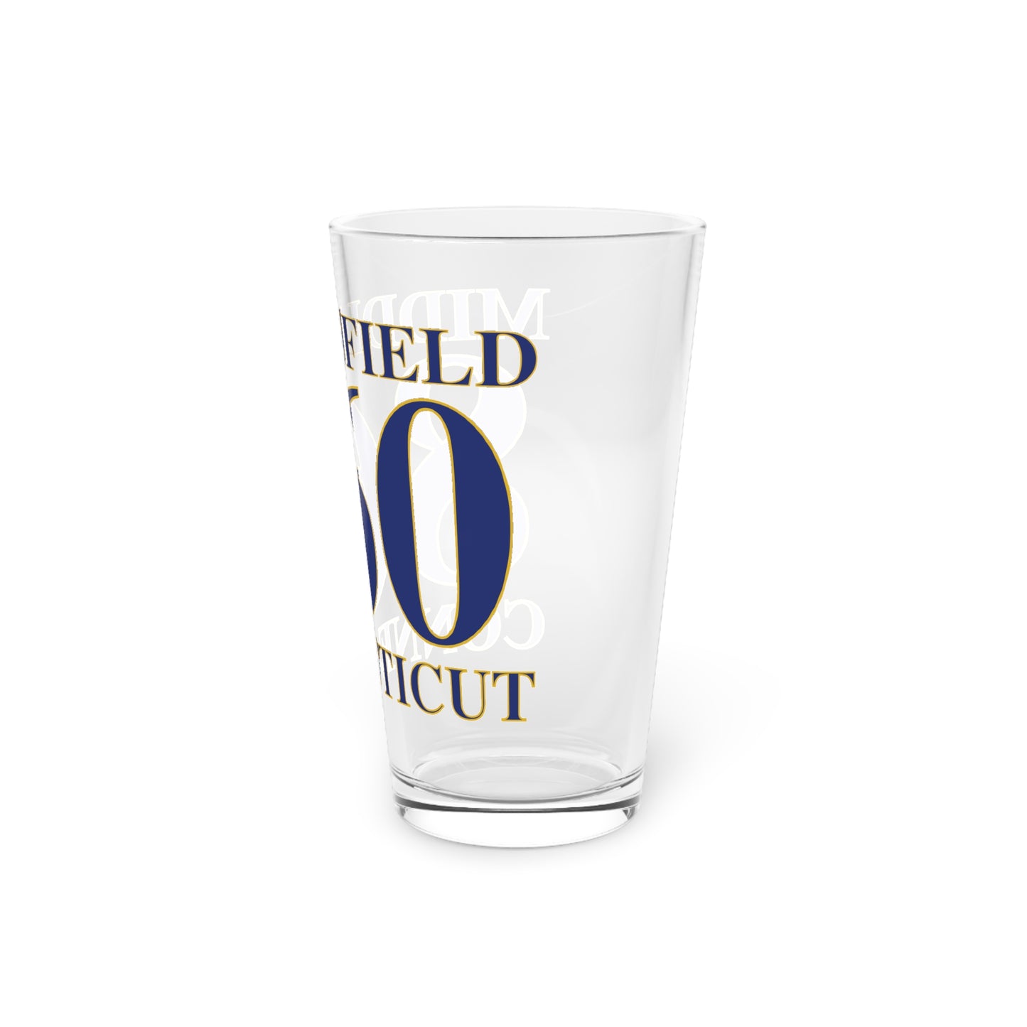 Middlefield 860 Connecticut Pint Glass, 16oz