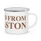Just a kid from Thomaston Enamel Camping Mug