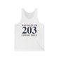 Naugatuck 203 Connecticut Unisex Jersey Tank