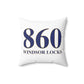 860 Windsor Locks Polyester Square Pillow