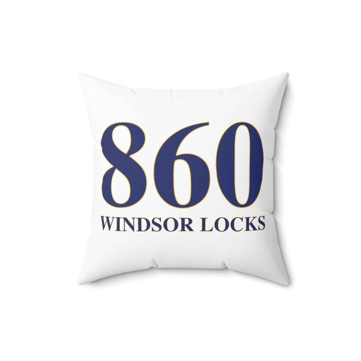 860 Windsor Locks Polyester Square Pillow