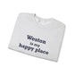 Weston Is My Happy Place  Unisex Heavy Blend™ Crewneck Sweatshirt
