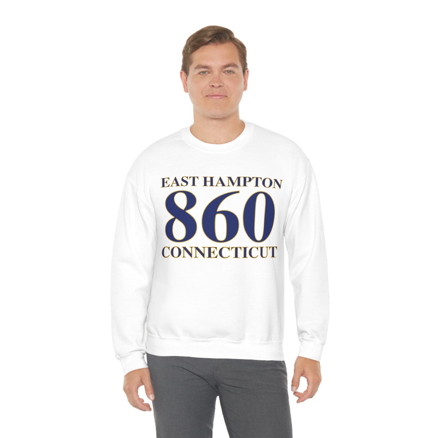 East Hampton 860 Connecticut Unisex Heavy Blend™ Crewneck Sweatshirt