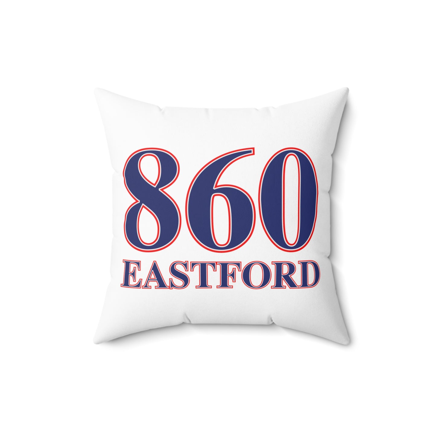 860 Eastford Red, White & Blue Spun Polyester Square Pillow