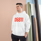 06811 Danbury Connecticut Zip Code Champion Hoodie Sweatshirt
