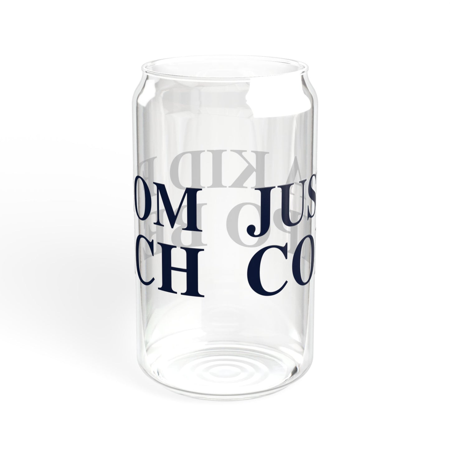 Just a kid from Compo Beach Sipper Glass, 16oz