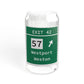 Vintage Merritt Parkway Exit 42 Sign Sipper Glass, 16oz