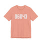06043 Bolton CT Zip Code Unisex Jersey Short Sleeve T-Shirt