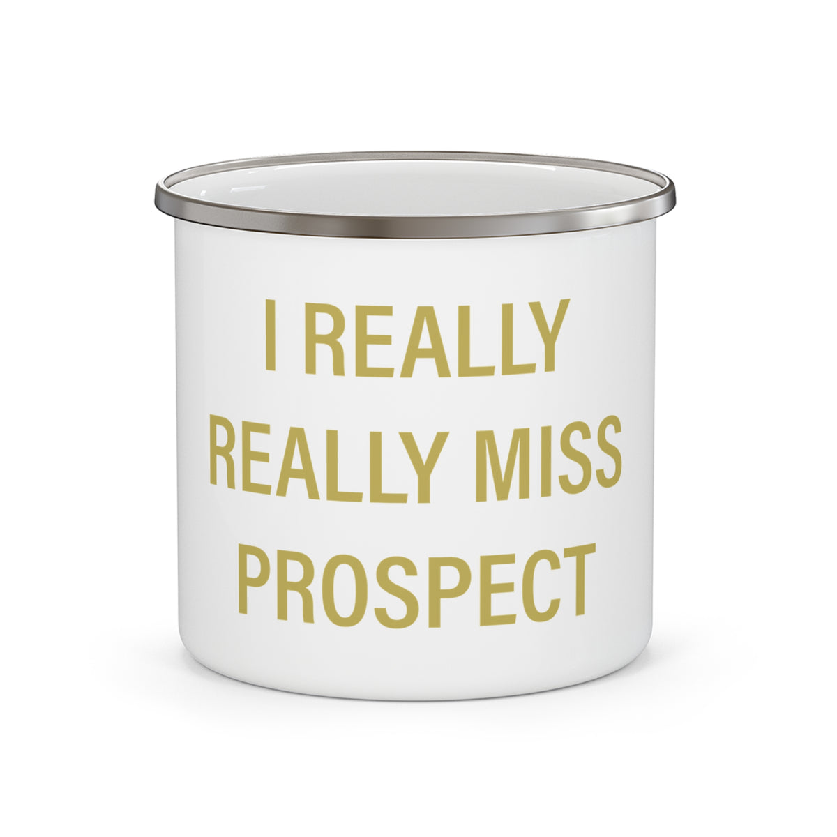 I Really Really Miss Prospect Enamel Camping Mug