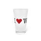 I Heart Weston. Pint Glass, 16oz