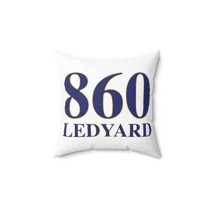 860 Ledyard  Spun Polyester Square Pillow