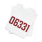 06331 Canterbury Connecticut Zip Code Unisex Jersey Short Sleeve T-Shirt