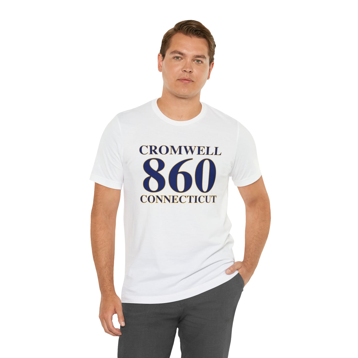 Cromwell 860 Connecticut Unisex Jersey Short Sleeve T-Shirt