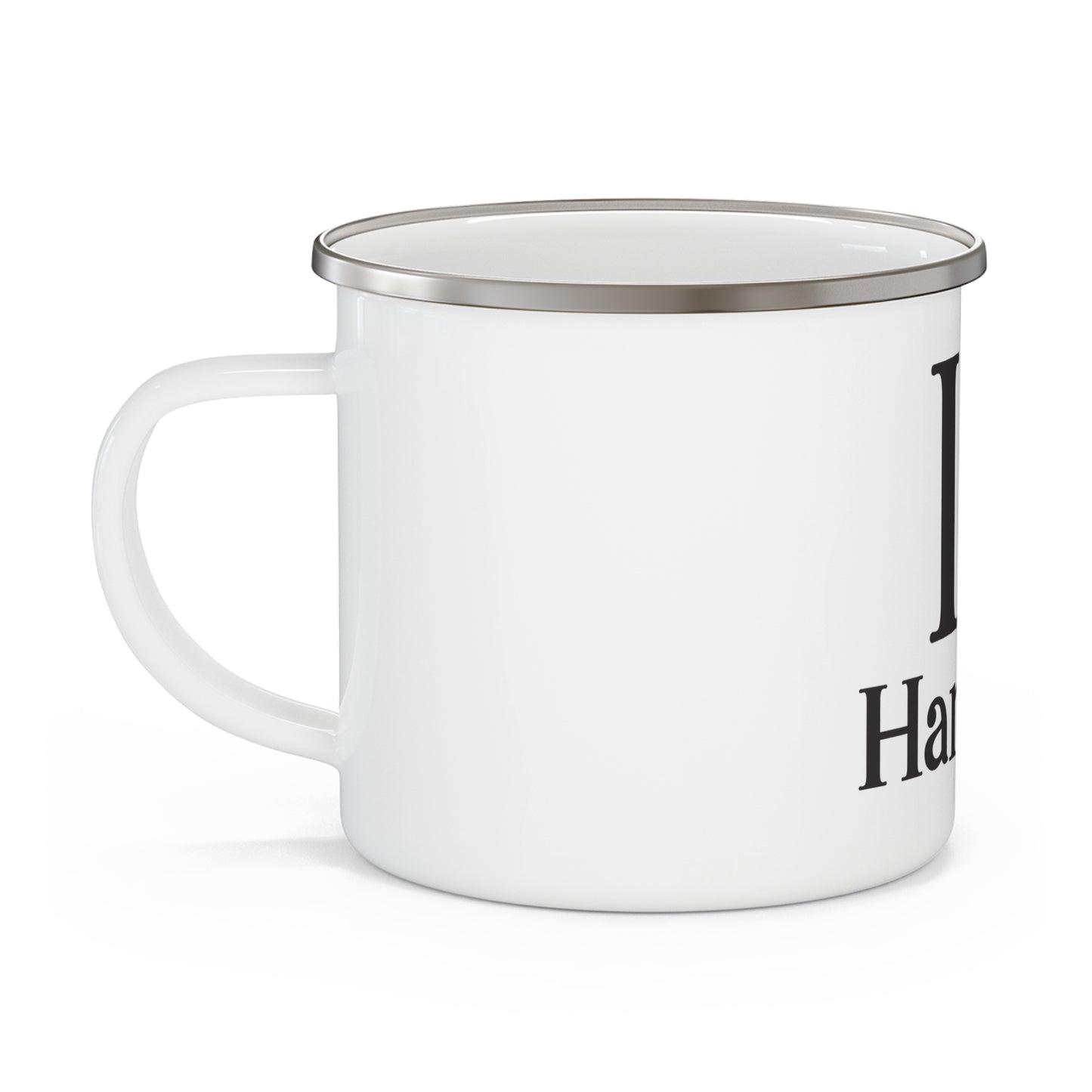 I Clover Hamden Enamel Camping Mug