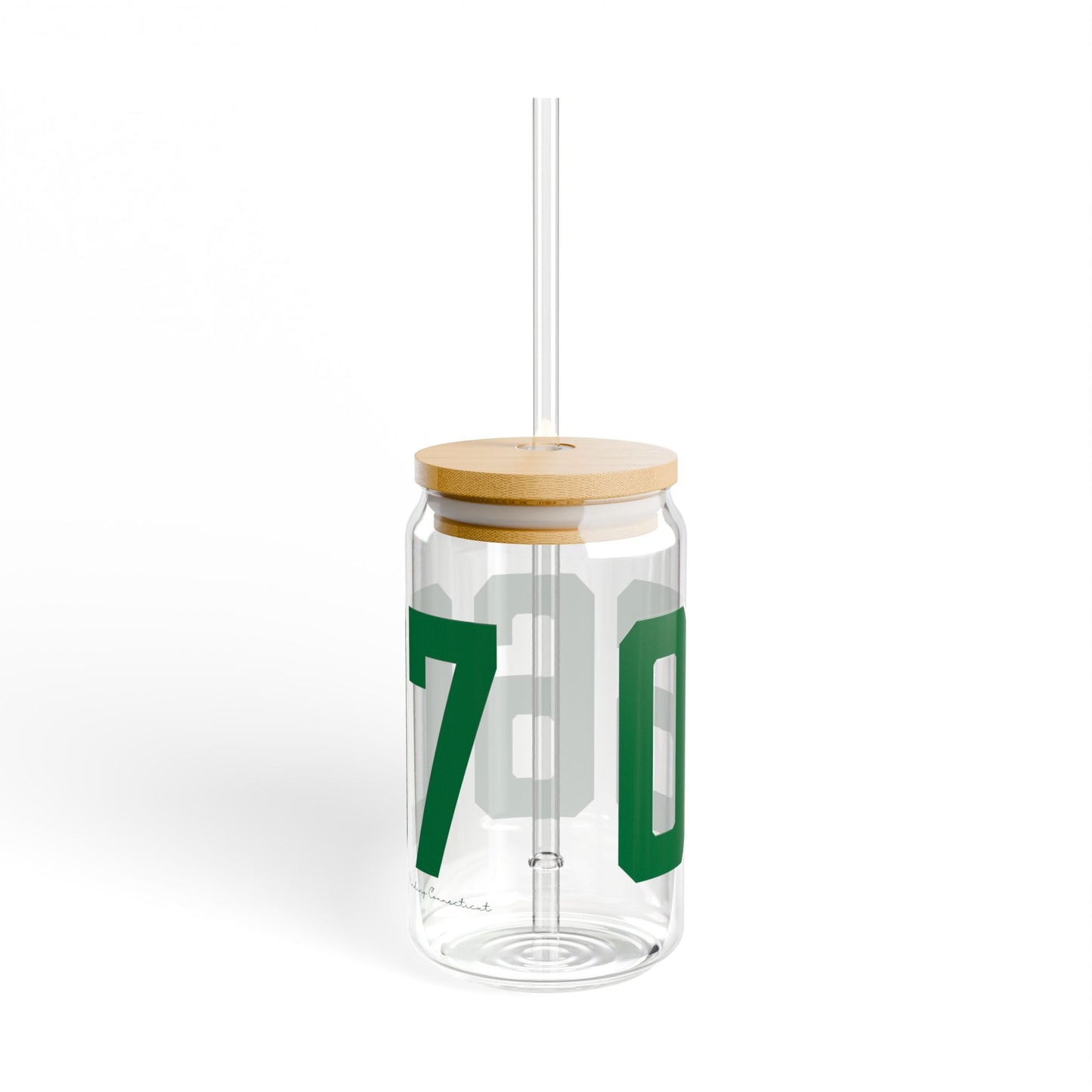 06607 Bridgeport Connecticut Zip Code Sipper Glass, 16oz