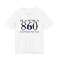 Plainfield 860 Connecticut Unisex Jersey Short Sleeve T-Shirt