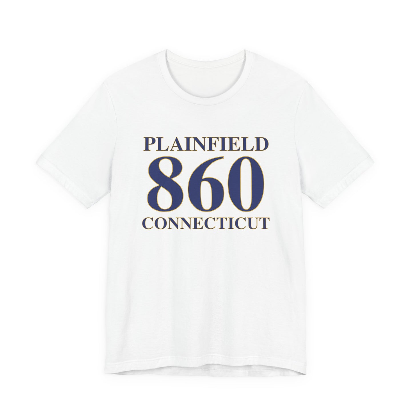 Plainfield 860 Connecticut Unisex Jersey Short Sleeve T-Shirt