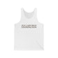 Just a kid from Stonington Unisex Jersey Tank Top