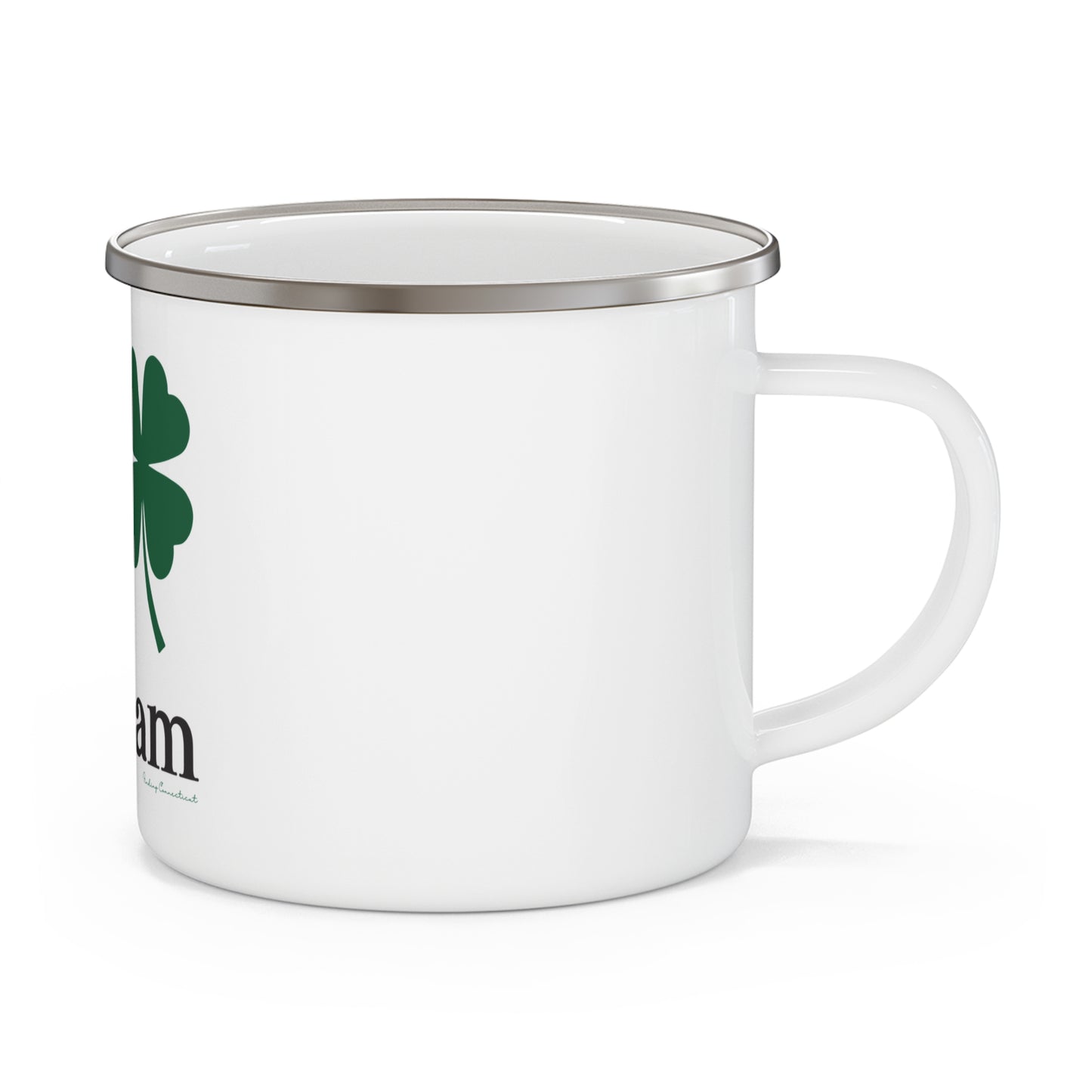I Clover Haddam Enamel Camping Mug