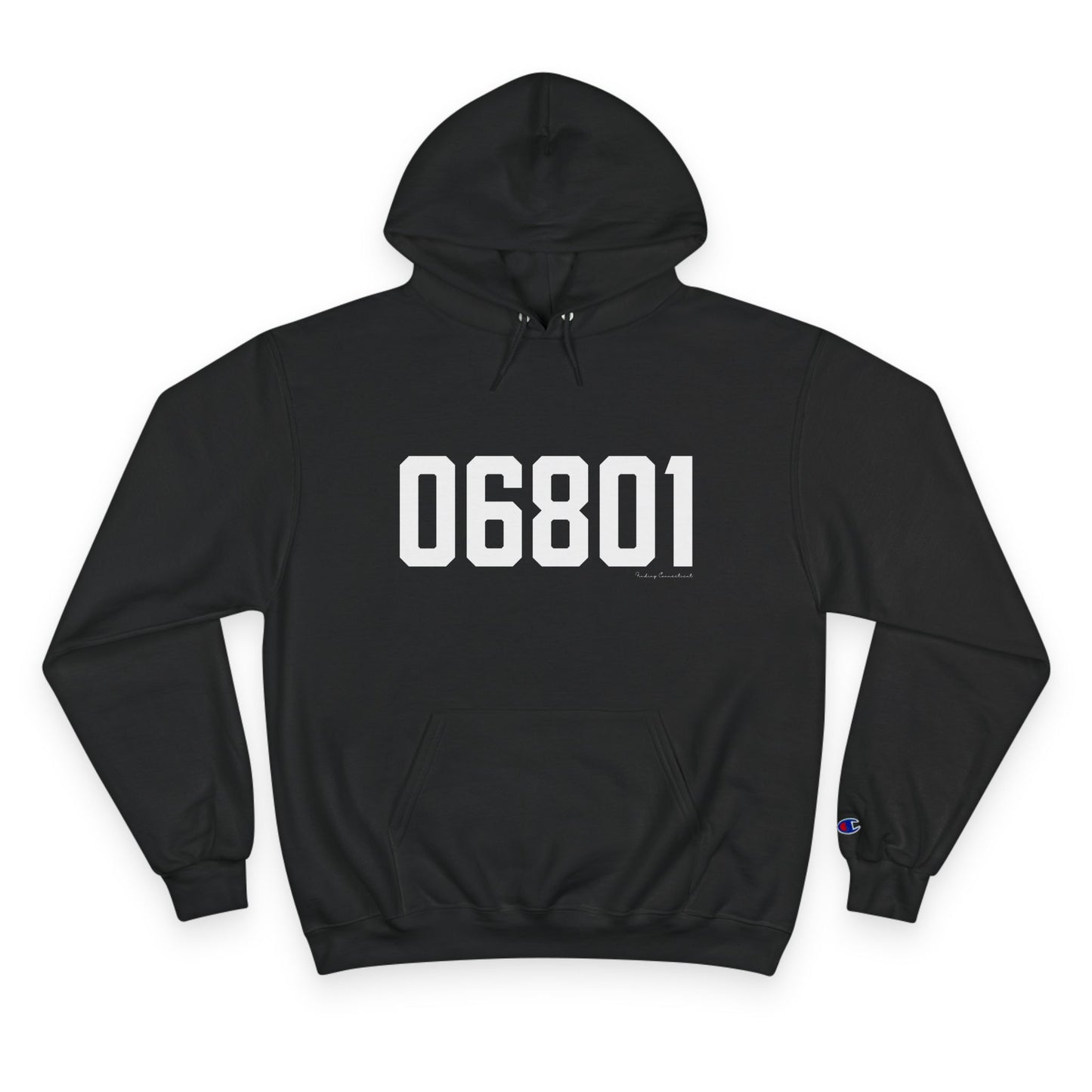 06801 Bethel CT Zip Code Champion Hoodie