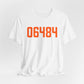 06484 Shelton Connecticut Zip Code Unisex Jersey Short Sleeve T-Shirt