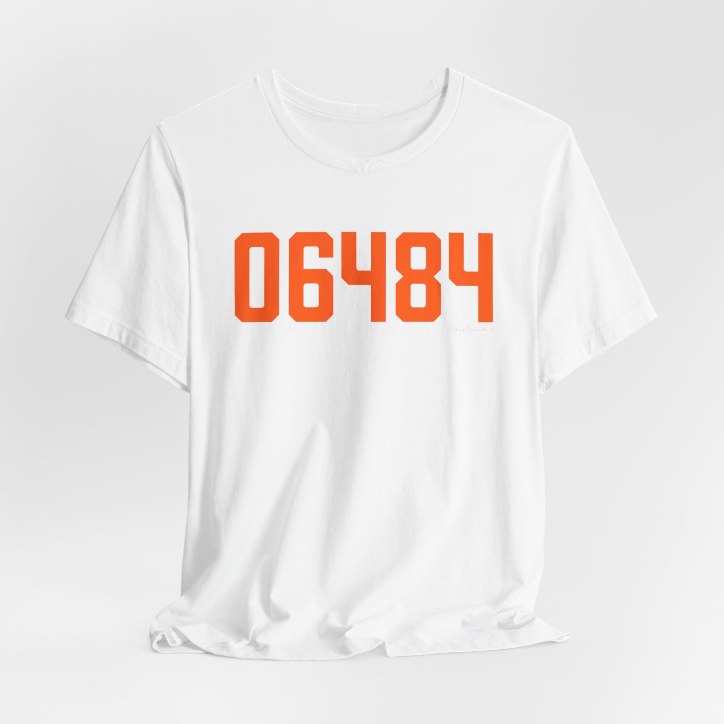 06484 Shelton Connecticut Zip Code Unisex Jersey Short Sleeve T-Shirt
