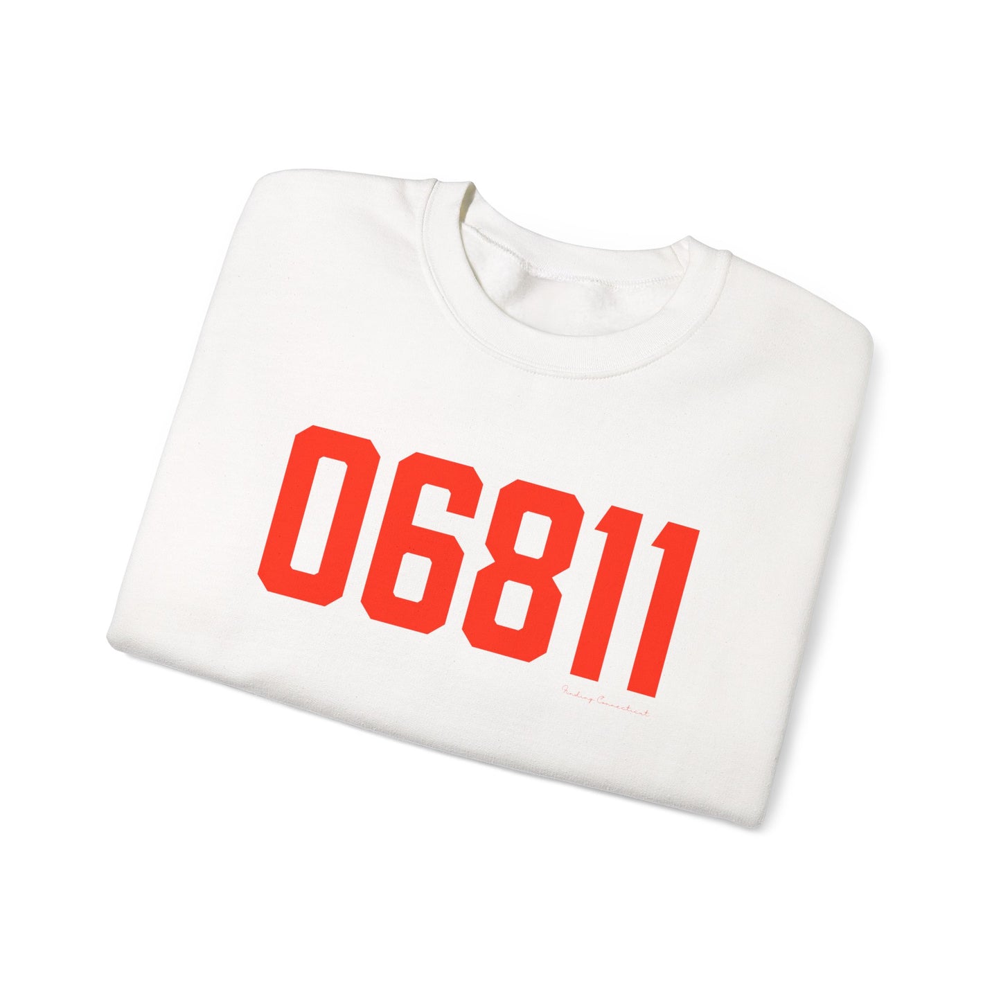 06811 Danbury Connecticut Zip Code Unisex Heavy Blend™ Crewneck Sweatshirt