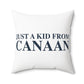 Just a kid from Colebrook Polyester Square Pillow