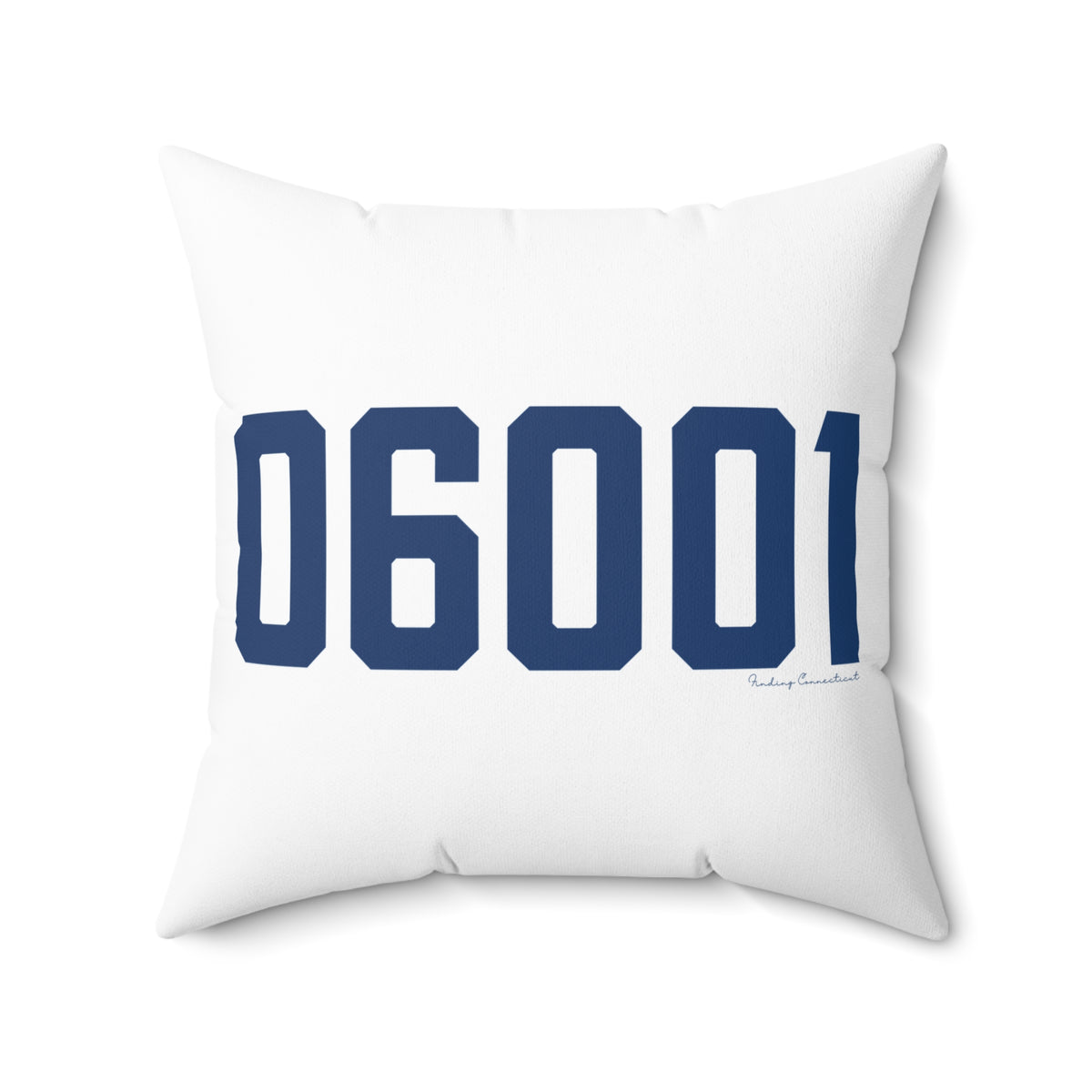 06001 Avon Connecticut Zip Code Polyester Square Pillow