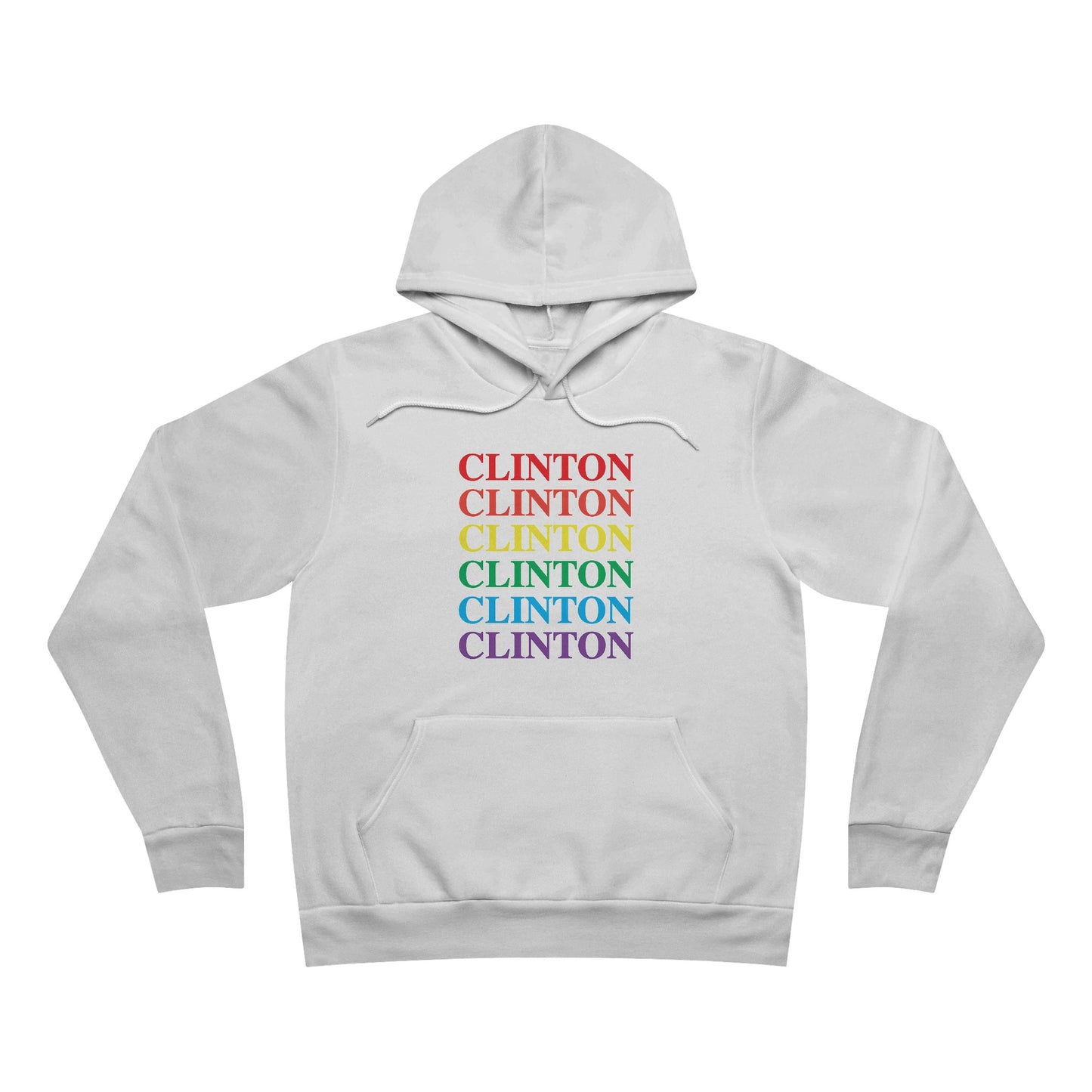 Clinton Pride Unisex Sponge Fleece Pullover Hoodie