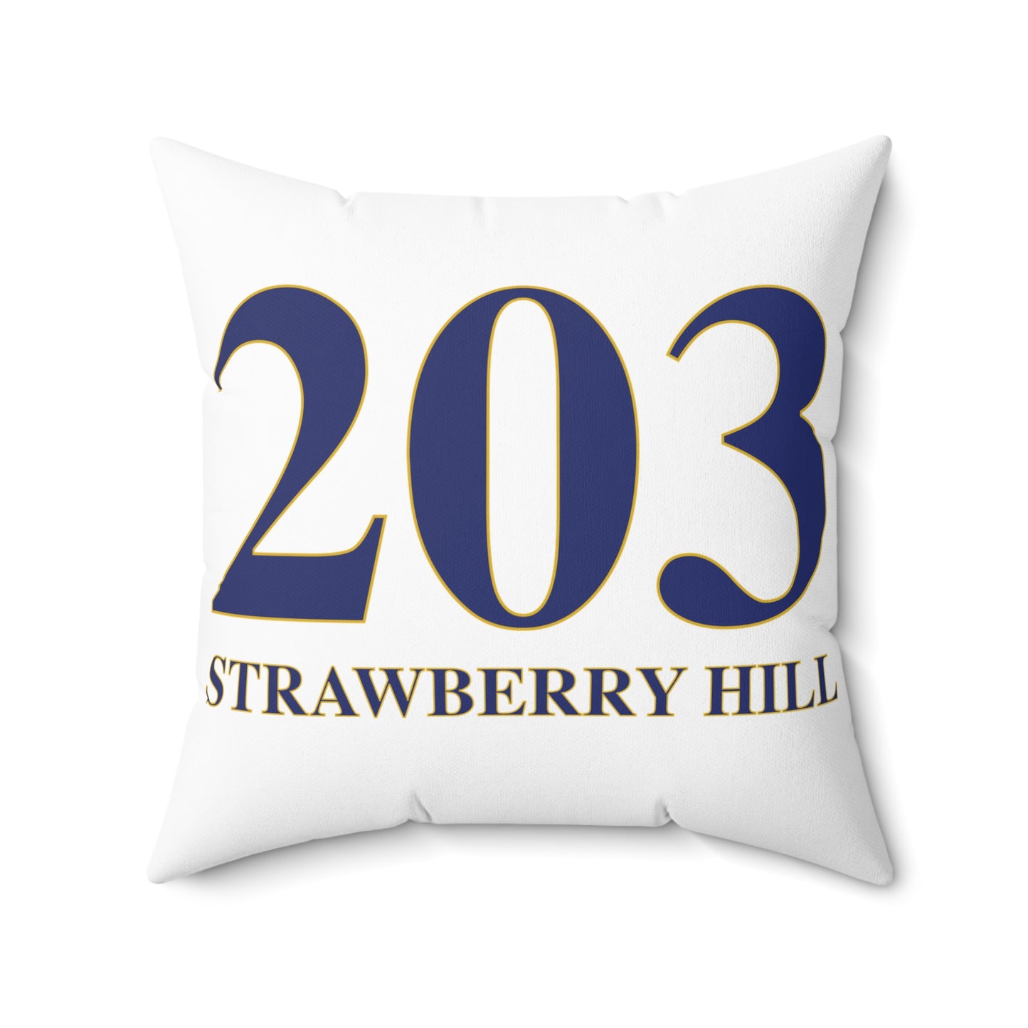 203 Strawberry Hill Spun Polyester Square Pillow