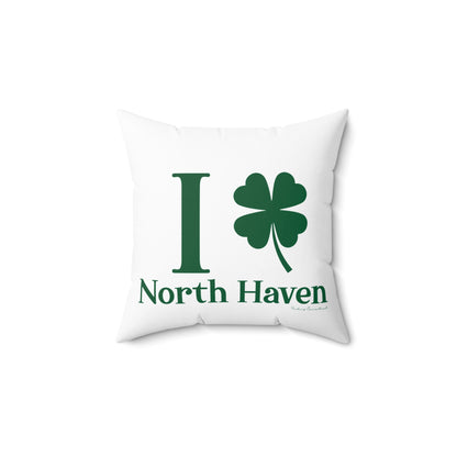 I Clover North Haven Spun Polyester Square Pillow