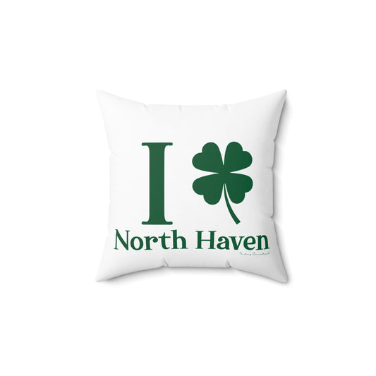 I Clover North Haven Spun Polyester Square Pillow