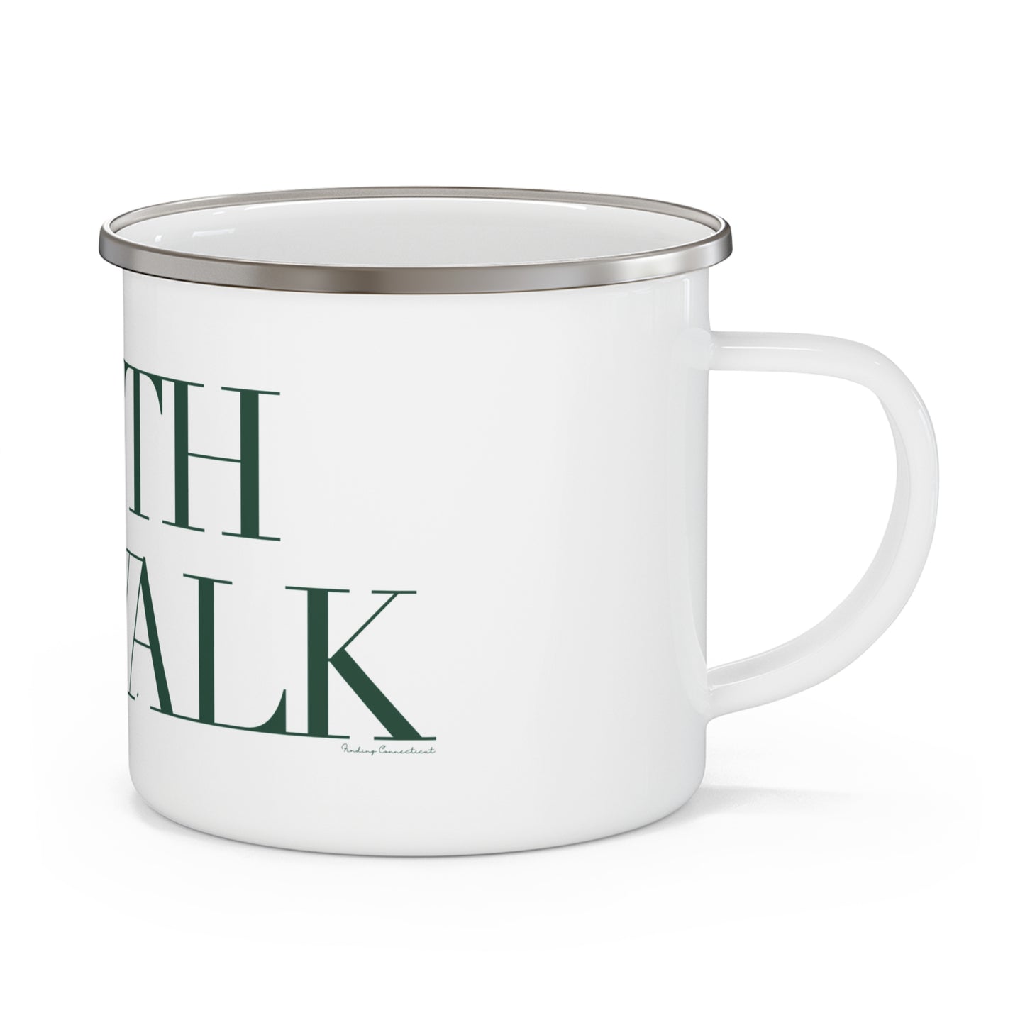 41 Tilt South Norwalk Enamel Camping Mug