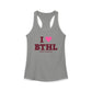 I Heart BTHL Women's Ideal Racerback Tank Top