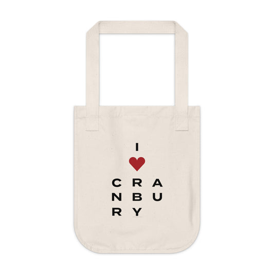 Cranbury Vision Organic Canvas Tote Bag