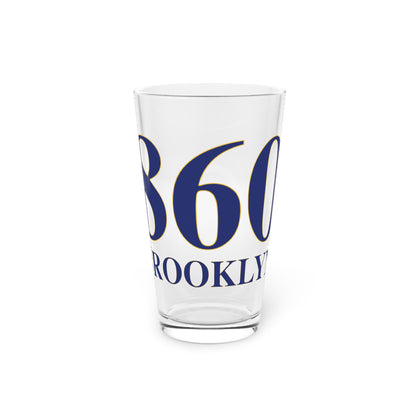 860 Brooklyn Pint Glass, 16oz