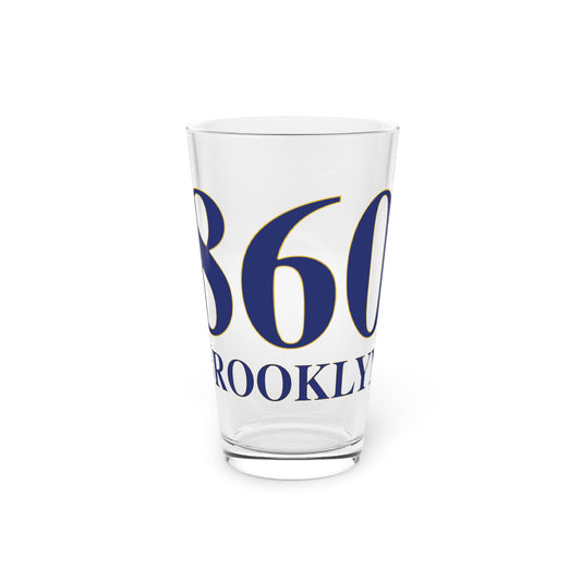860 Brooklyn Pint Glass, 16oz