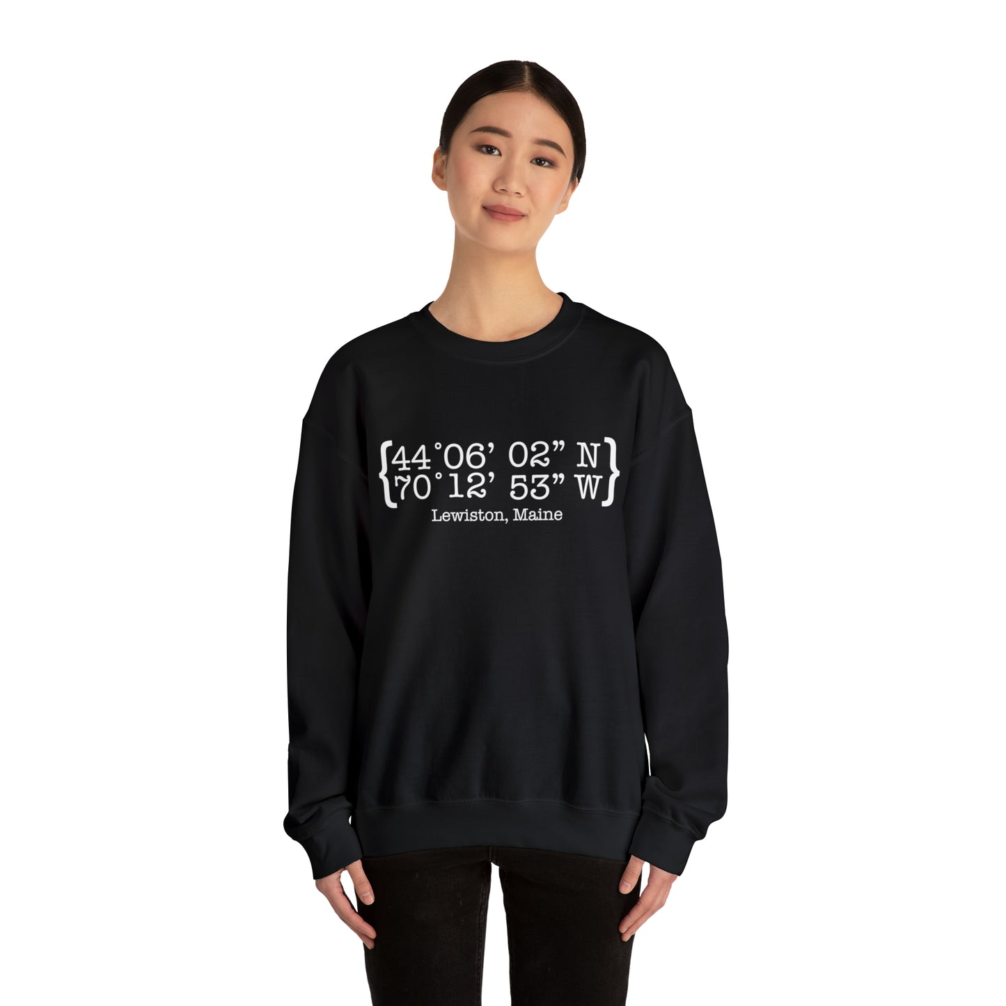 Lewiston Coordinates Unisex Heavy Blend™ Crewneck Sweatshirt