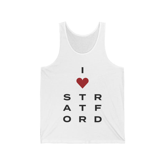 Stratford Vision Unisex Jersey Tank Top