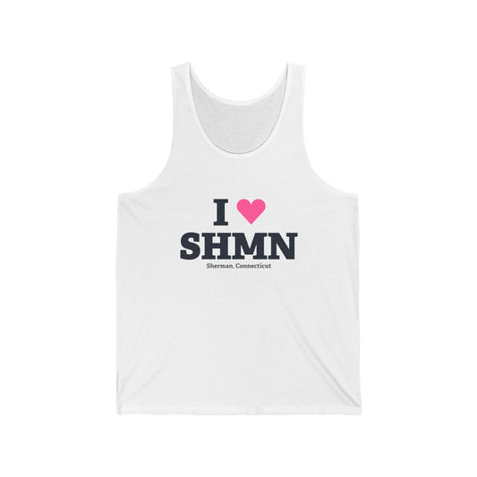 I Heart SHMN Unisex Jersey Tank Top
