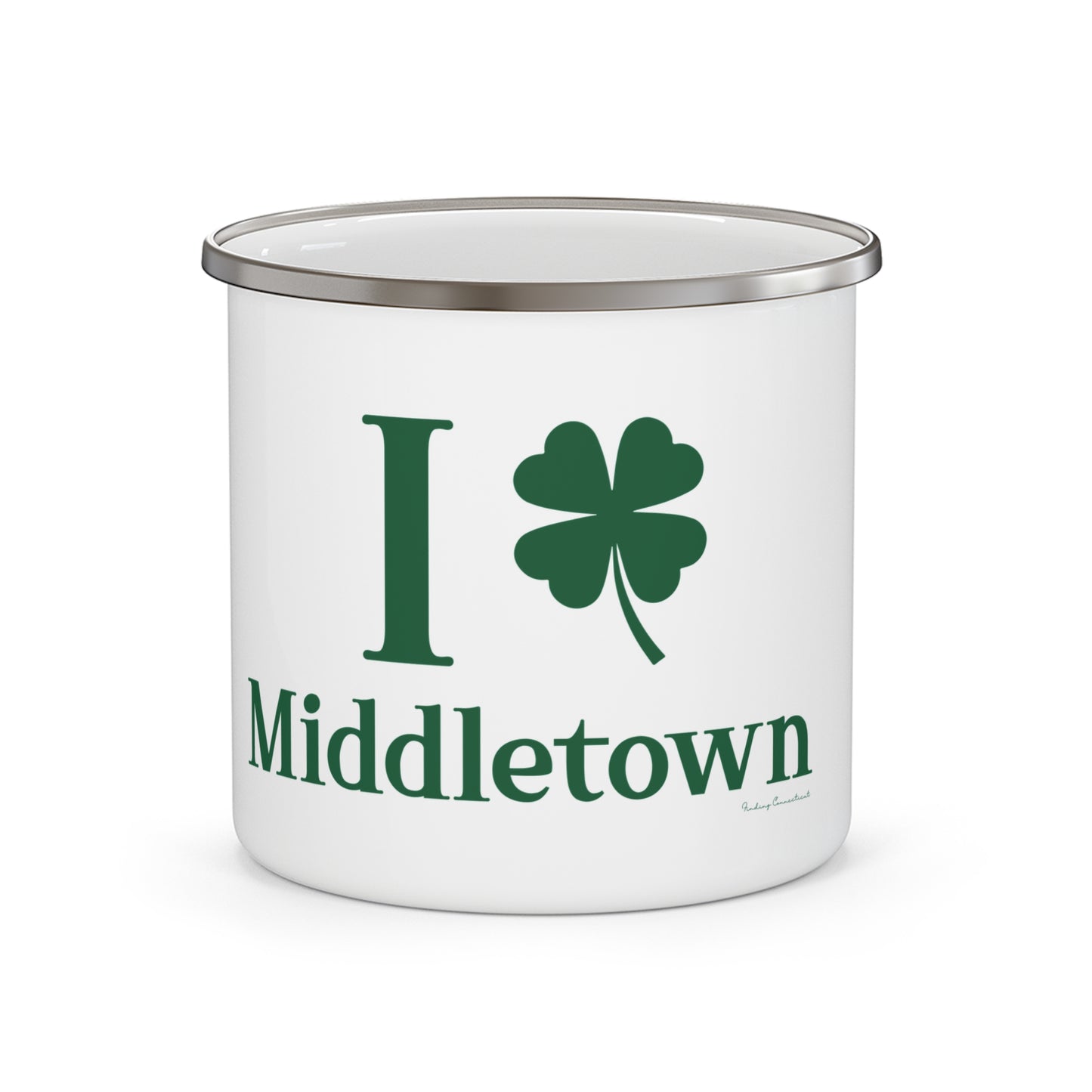 I Clover Middletown Enamel Camping Mug