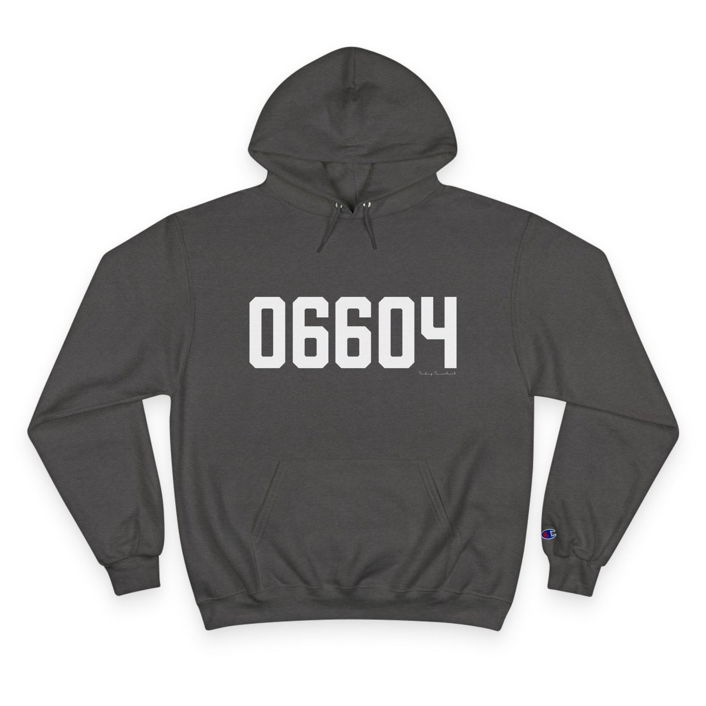 06604 Bridgeport CT Zip Code Champion Hoodie Sweatshirt
