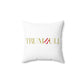 41 Tilt Trumbull  Spun Polyester Square Pillow